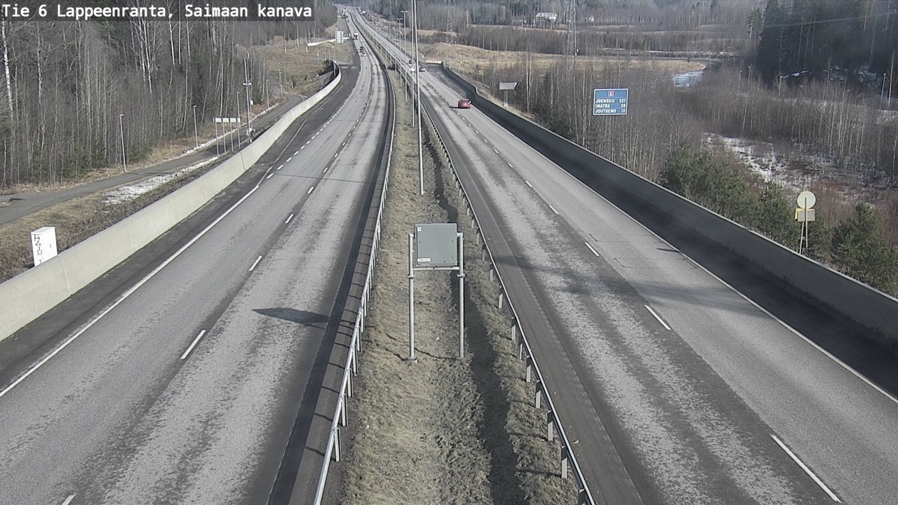 Kelikamerat Kuva Tie 6 Lappeenranta, Saimaan kanava, Lappeenranta, Etelä-Karjala