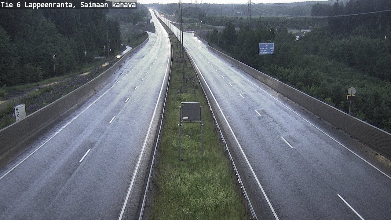 Kelikamerat Kuva Tie 6 Lappeenranta, Saimaan kanava, Lappeenranta, Etelä-Karjala