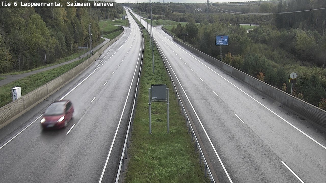 Kelikamerat Kuva Tie 6 Lappeenranta, Saimaan kanava, Lappeenranta, Etelä-Karjala