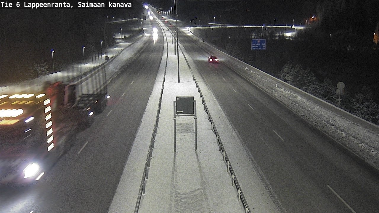 Kelikamerat Kuva Tie 6 Lappeenranta, Saimaan kanava, Lappeenranta, Etelä-Karjala