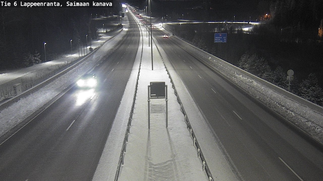 Kelikamerat Kuva Tie 6 Lappeenranta, Saimaan kanava, Lappeenranta, Etelä-Karjala