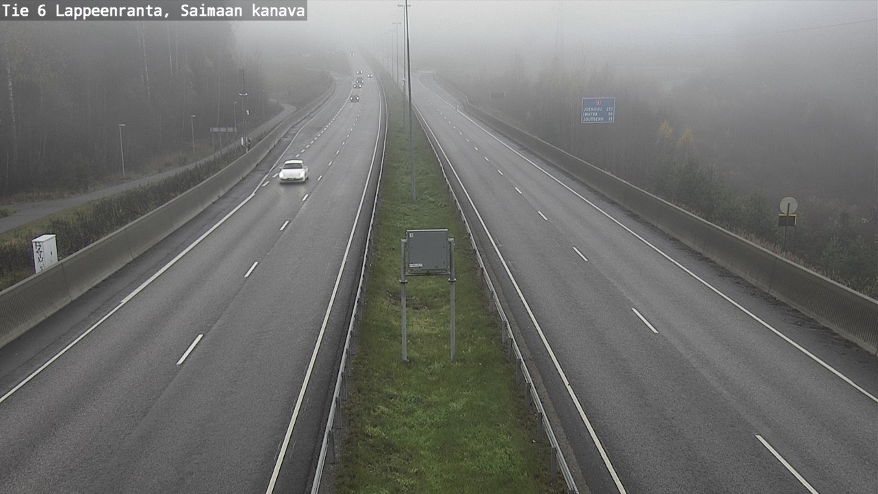 Kelikamerat Kuva Tie 6 Lappeenranta, Saimaan kanava, Lappeenranta, Etelä-Karjala