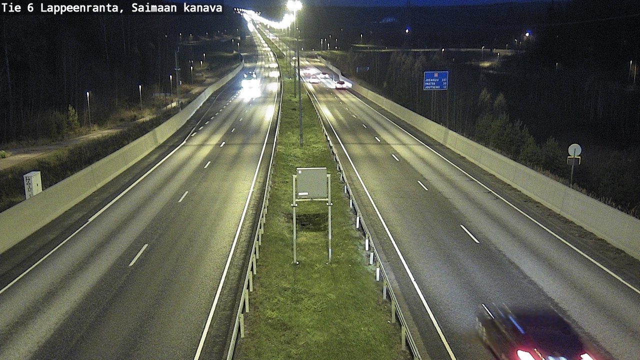 Kelikamerat Kuva Tie 6 Lappeenranta, Saimaan kanava, Lappeenranta, Etelä-Karjala