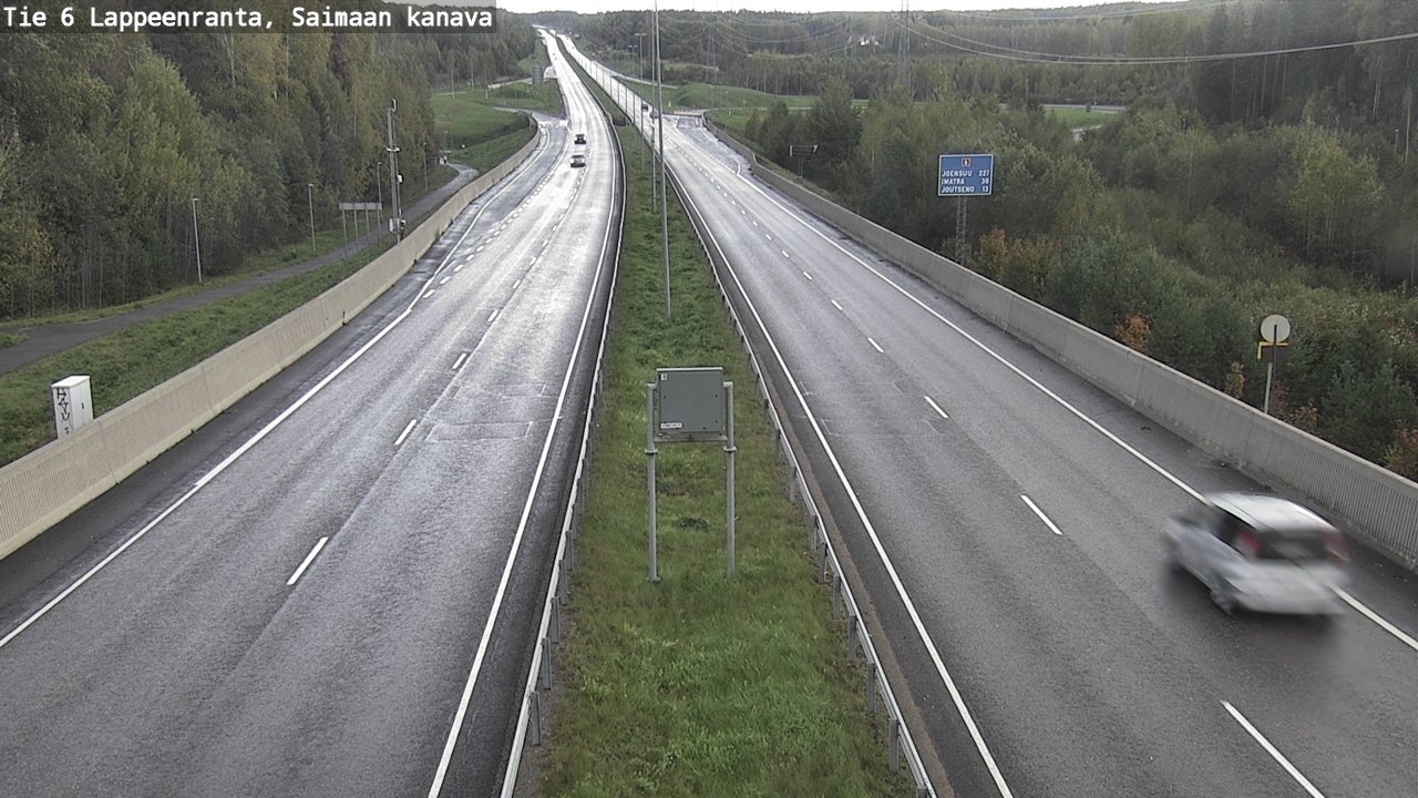 Kelikamerat Kuva Tie 6 Lappeenranta, Saimaan kanava, Lappeenranta, Etelä-Karjala