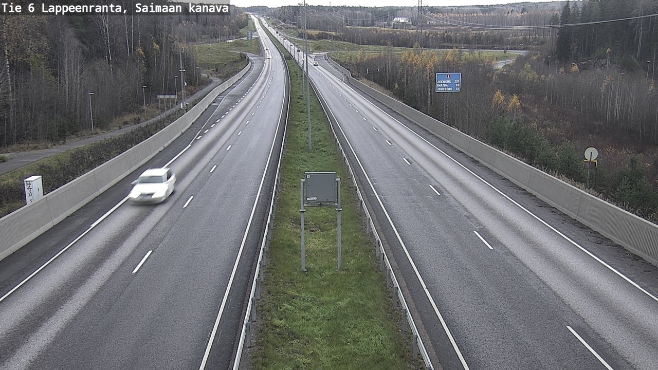 Kelikamerat Kuva Tie 6 Lappeenranta, Saimaan kanava, Lappeenranta, Etelä-Karjala