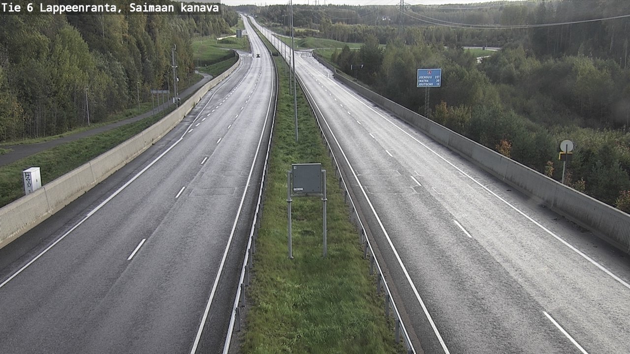 Kelikamerat Kuva Tie 6 Lappeenranta, Saimaan kanava, Lappeenranta, Etelä-Karjala