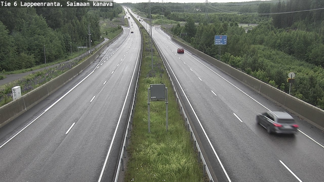 Kelikamerat Kuva Tie 6 Lappeenranta, Saimaan kanava, Lappeenranta, Etelä-Karjala