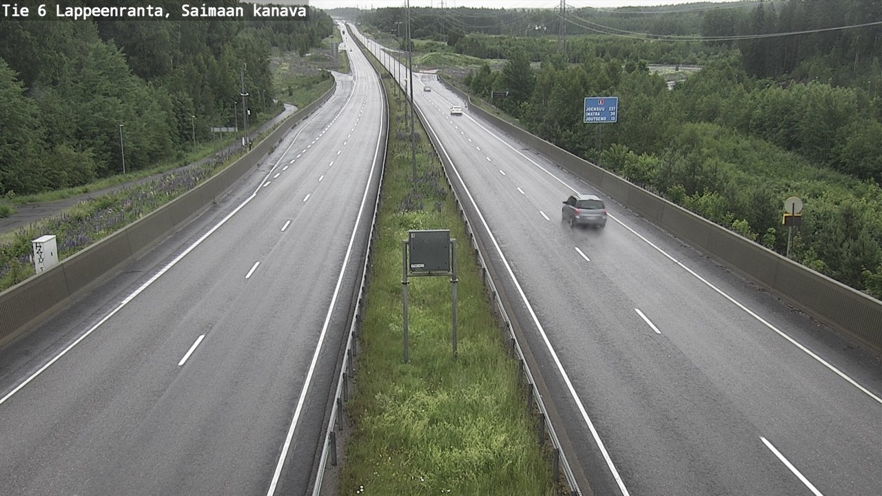Kelikamerat Kuva Tie 6 Lappeenranta, Saimaan kanava, Lappeenranta, Etelä-Karjala