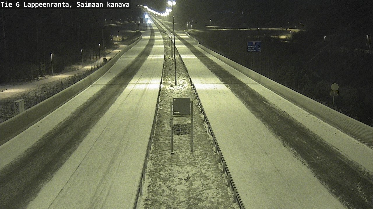 Kelikamerat Kuva Tie 6 Lappeenranta, Saimaan kanava, Lappeenranta, Etelä-Karjala