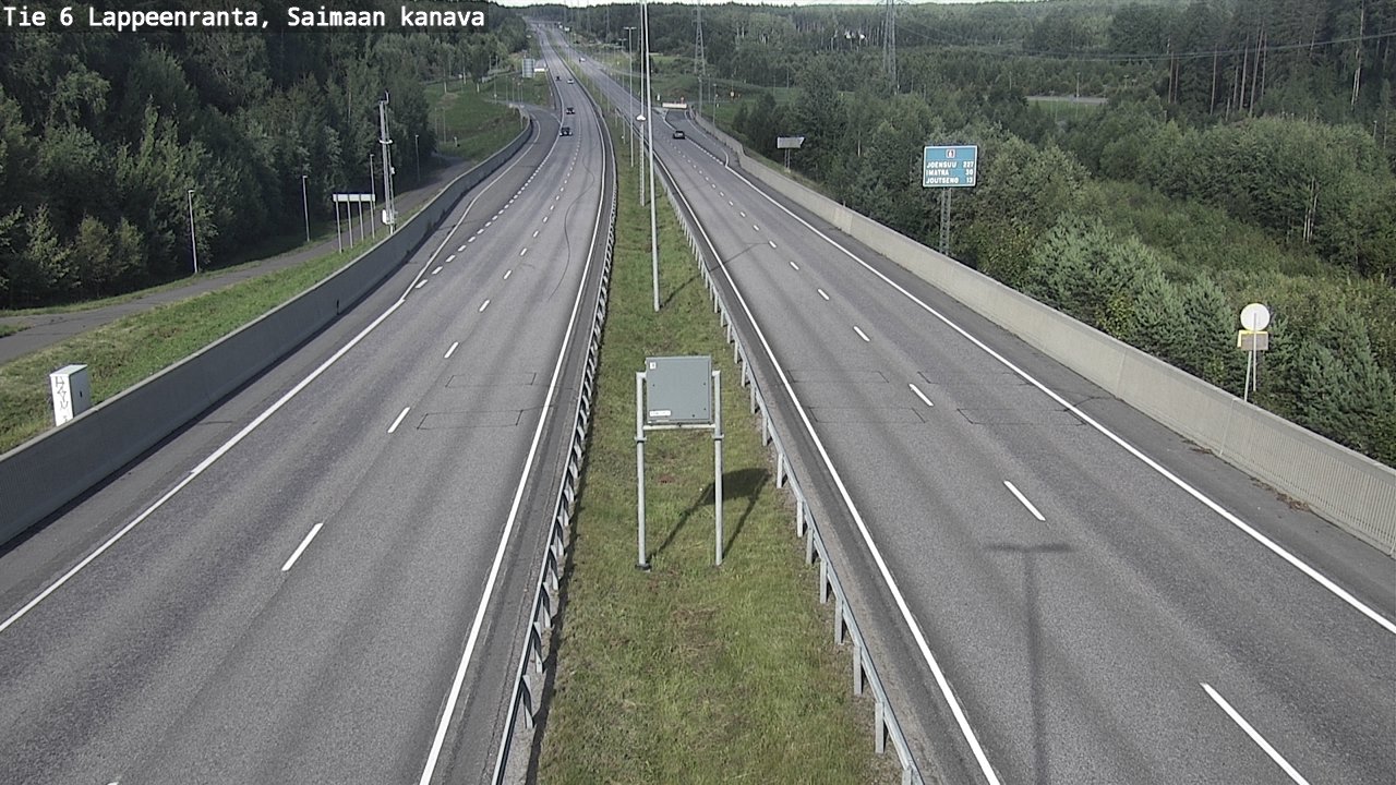 Kelikamerat Kuva Tie 6 Lappeenranta, Saimaan kanava, Lappeenranta, Etelä-Karjala