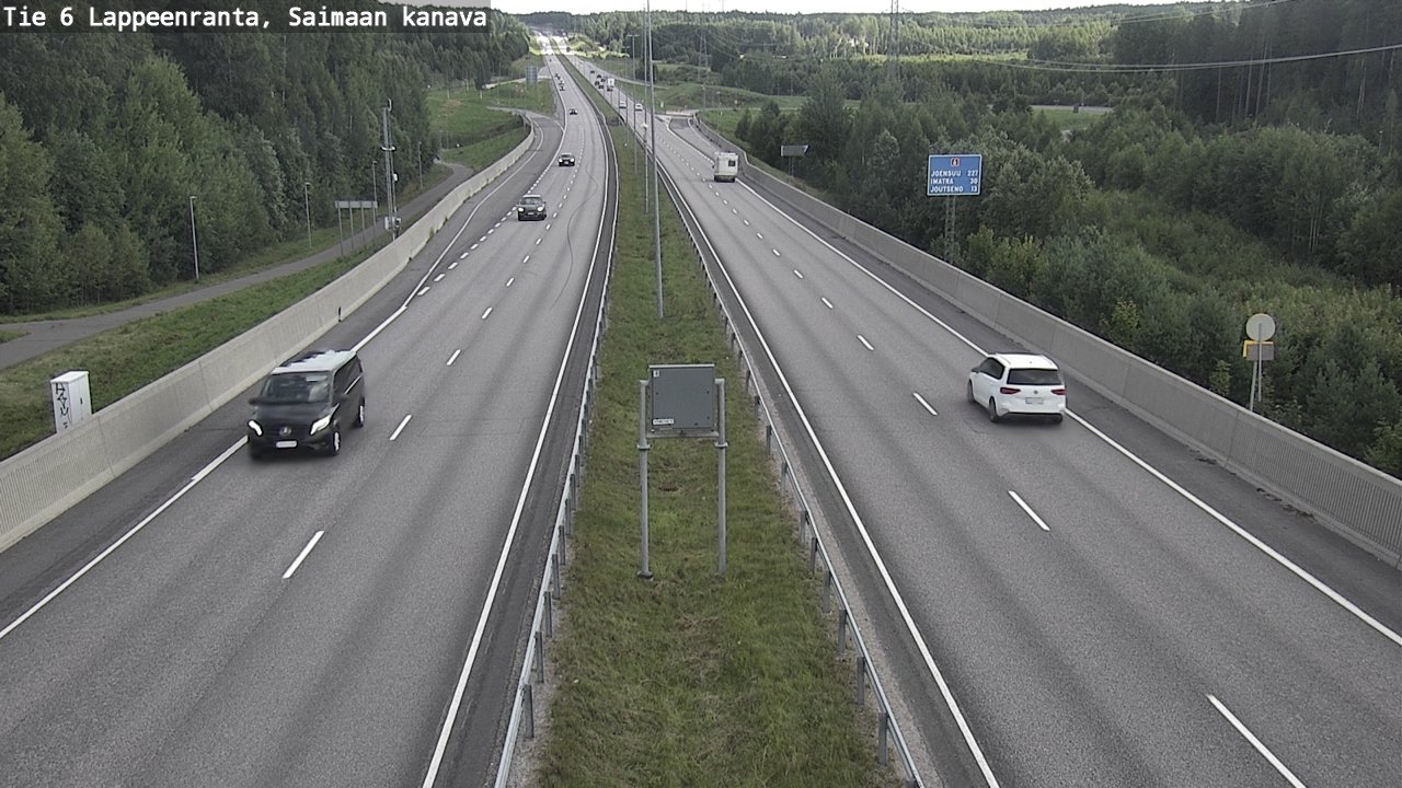 Kelikamerat Kuva Tie 6 Lappeenranta, Saimaan kanava, Lappeenranta, Etelä-Karjala