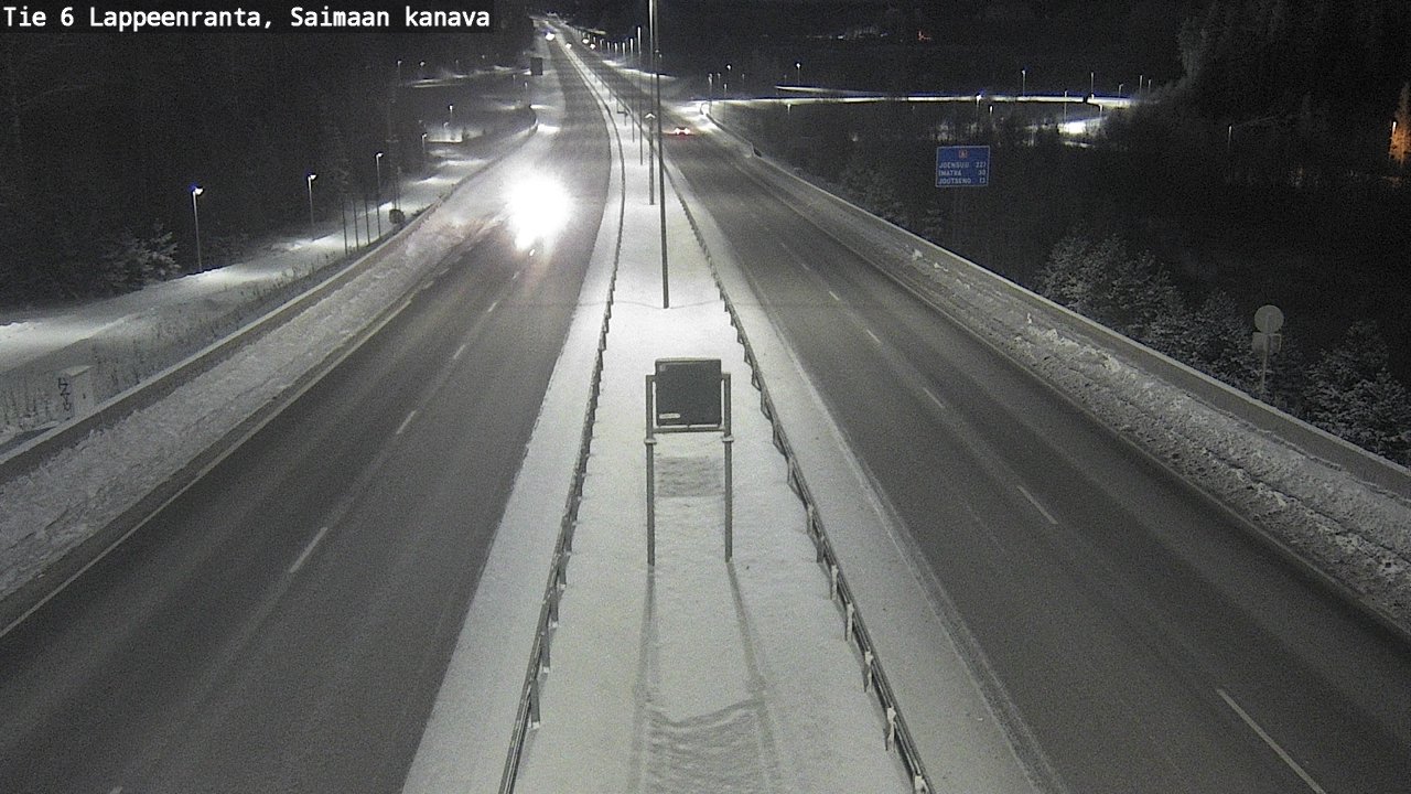 Kelikamerat Kuva Tie 6 Lappeenranta, Saimaan kanava, Lappeenranta, Etelä-Karjala