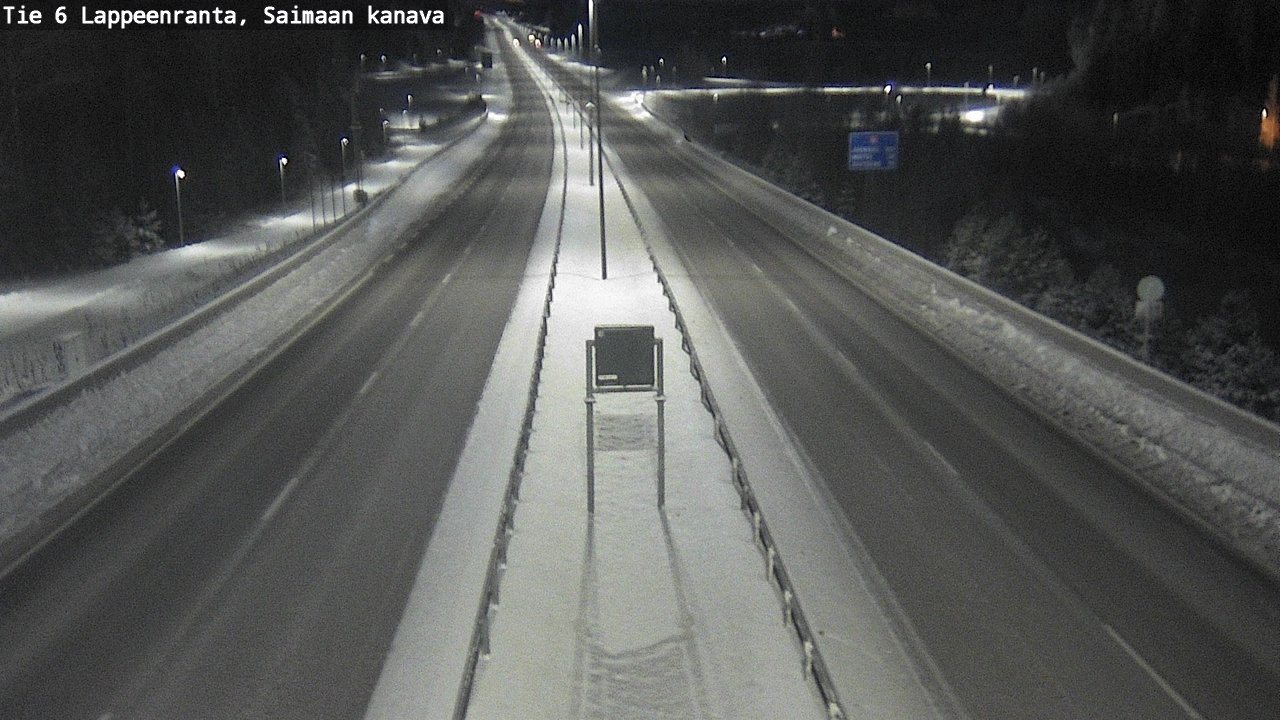 Kelikamerat Kuva Tie 6 Lappeenranta, Saimaan kanava, Lappeenranta, Etelä-Karjala