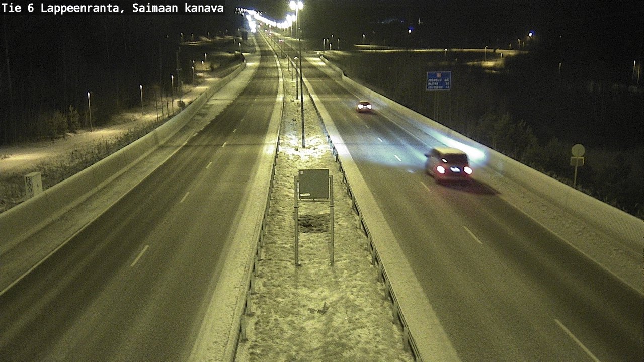 Kelikamerat Kuva Tie 6 Lappeenranta, Saimaan kanava, Lappeenranta, Etelä-Karjala