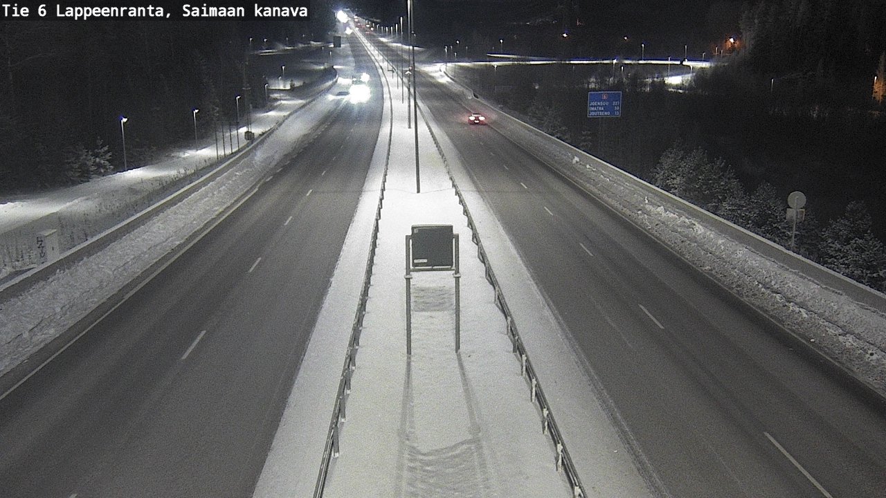 Kelikamerat Kuva Tie 6 Lappeenranta, Saimaan kanava, Lappeenranta, Etelä-Karjala