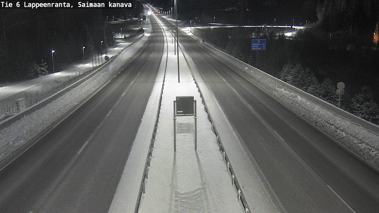 Kelikamerat Kuva Tie 6 Lappeenranta, Saimaan kanava, Lappeenranta, Etelä-Karjala