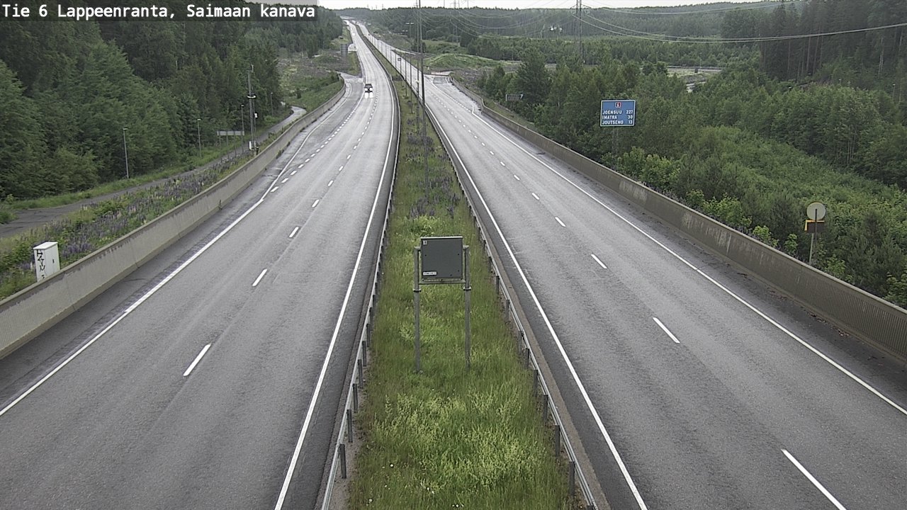 Kelikamerat Kuva Tie 6 Lappeenranta, Saimaan kanava, Lappeenranta, Etelä-Karjala