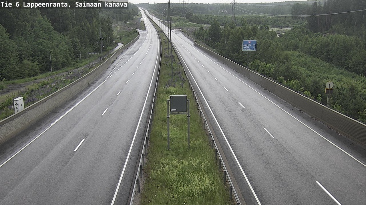 Kelikamerat Kuva Tie 6 Lappeenranta, Saimaan kanava, Lappeenranta, Etelä-Karjala