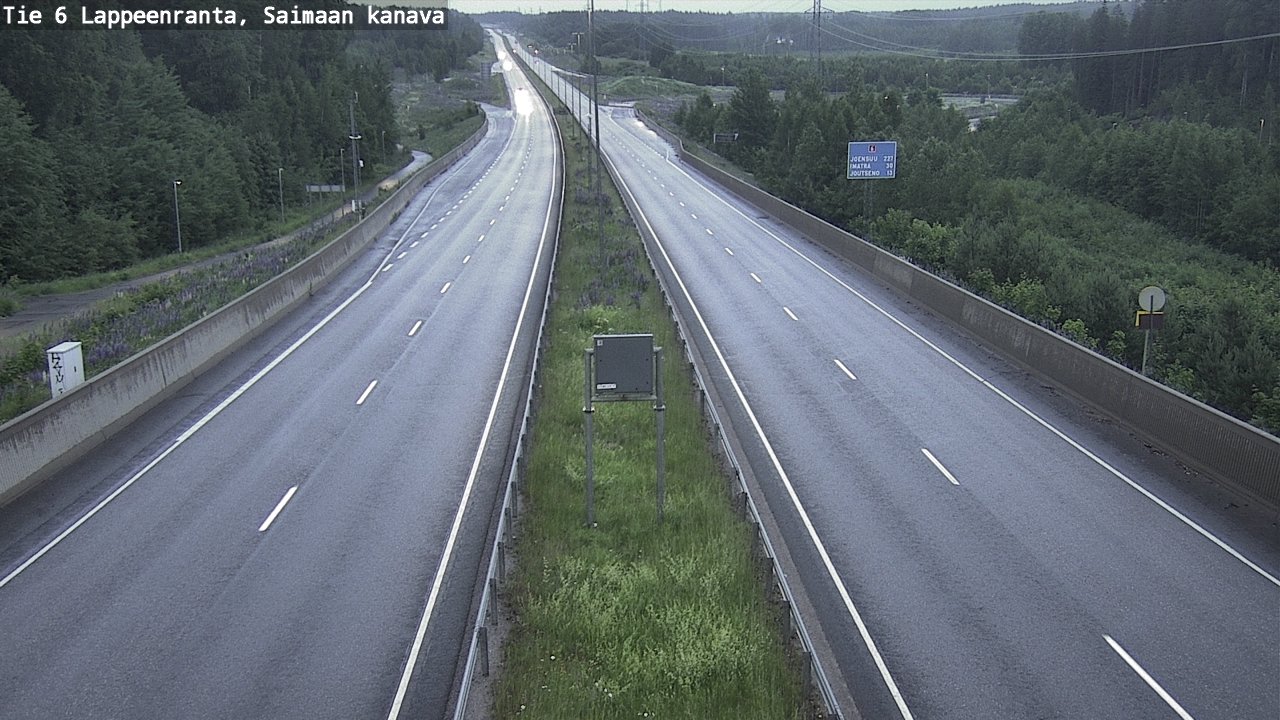 Kelikamerat Kuva Tie 6 Lappeenranta, Saimaan kanava, Lappeenranta, Etelä-Karjala