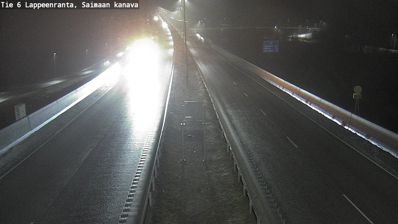 Kelikamerat Kuva Tie 6 Lappeenranta, Saimaan kanava, Lappeenranta, Etelä-Karjala