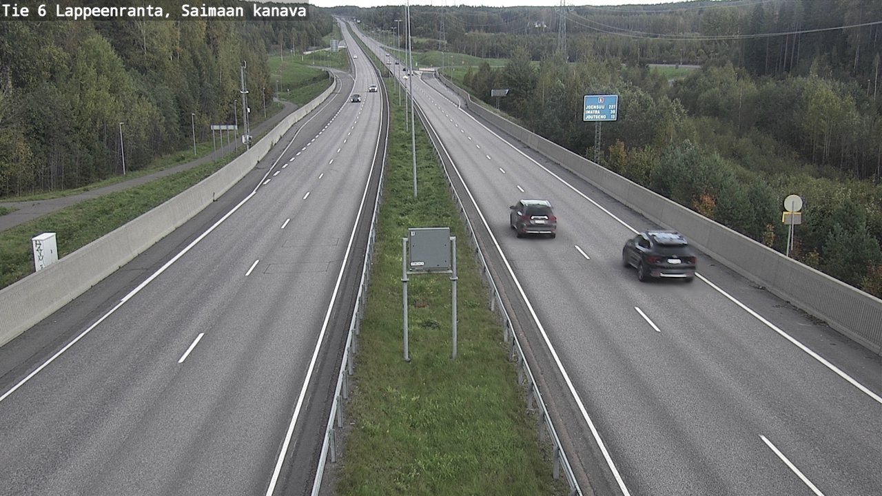 Kelikamerat Kuva Tie 6 Lappeenranta, Saimaan kanava, Lappeenranta, Etelä-Karjala