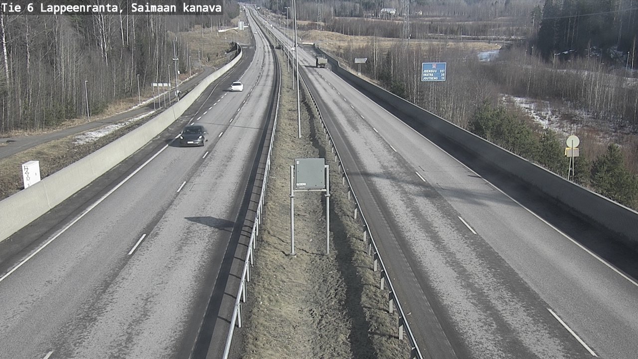 Kelikamerat Kuva Tie 6 Lappeenranta, Saimaan kanava, Lappeenranta, Etelä-Karjala