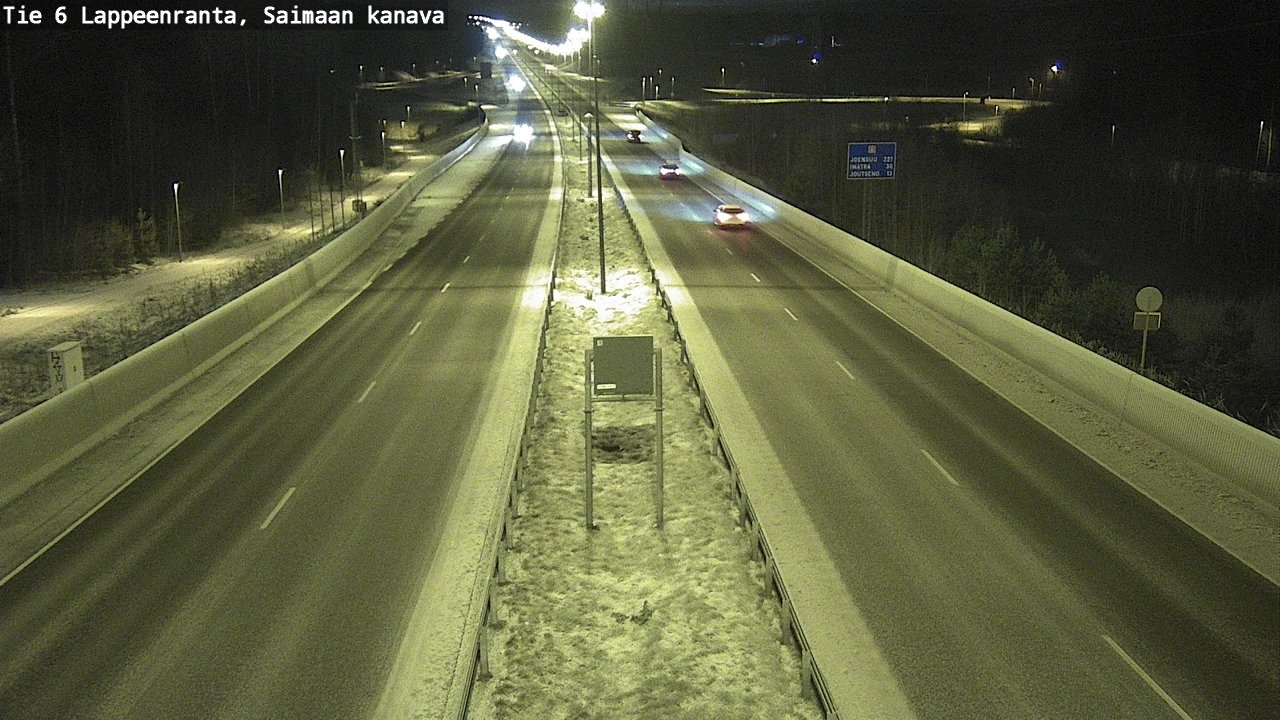 Kelikamerat Kuva Tie 6 Lappeenranta, Saimaan kanava, Lappeenranta, Etelä-Karjala