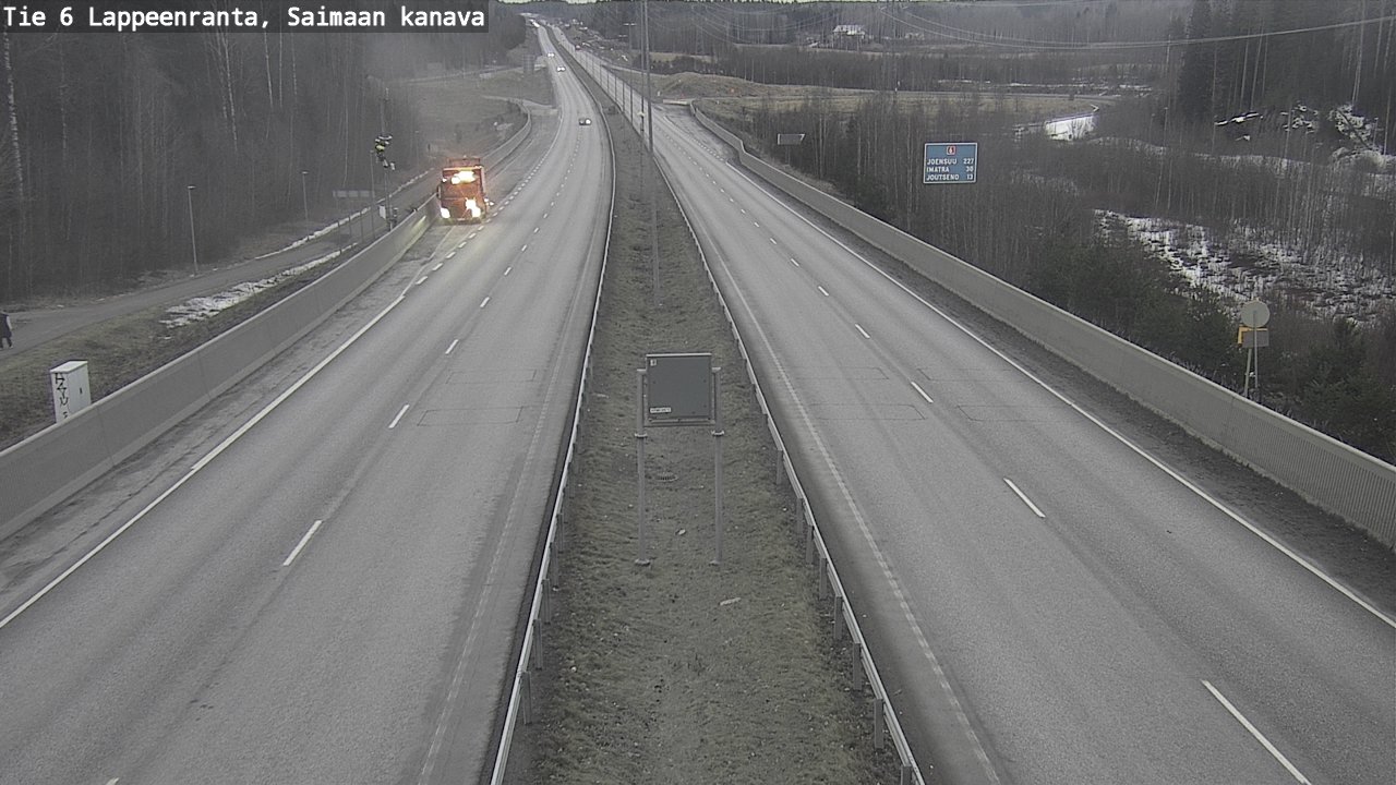 Kelikamerat Kuva Tie 6 Lappeenranta, Saimaan kanava, Lappeenranta, Etelä-Karjala