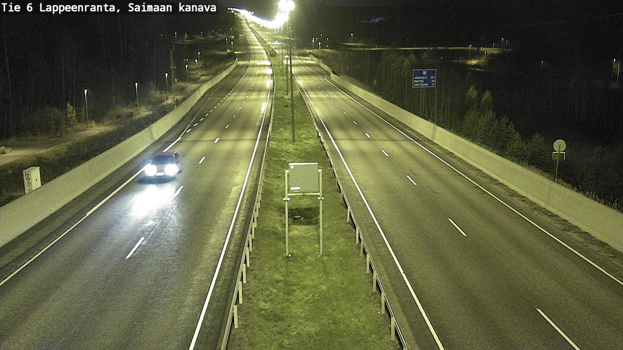 Weather Camera Image Road 6 Lappeenranta, Saimaa channel, Lappeenranta, Etelä-Karjala