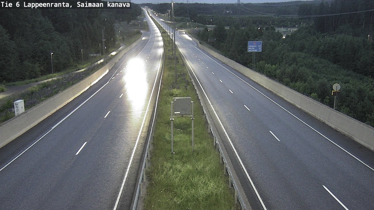 Kelikamerat Kuva Tie 6 Lappeenranta, Saimaan kanava, Lappeenranta, Etelä-Karjala