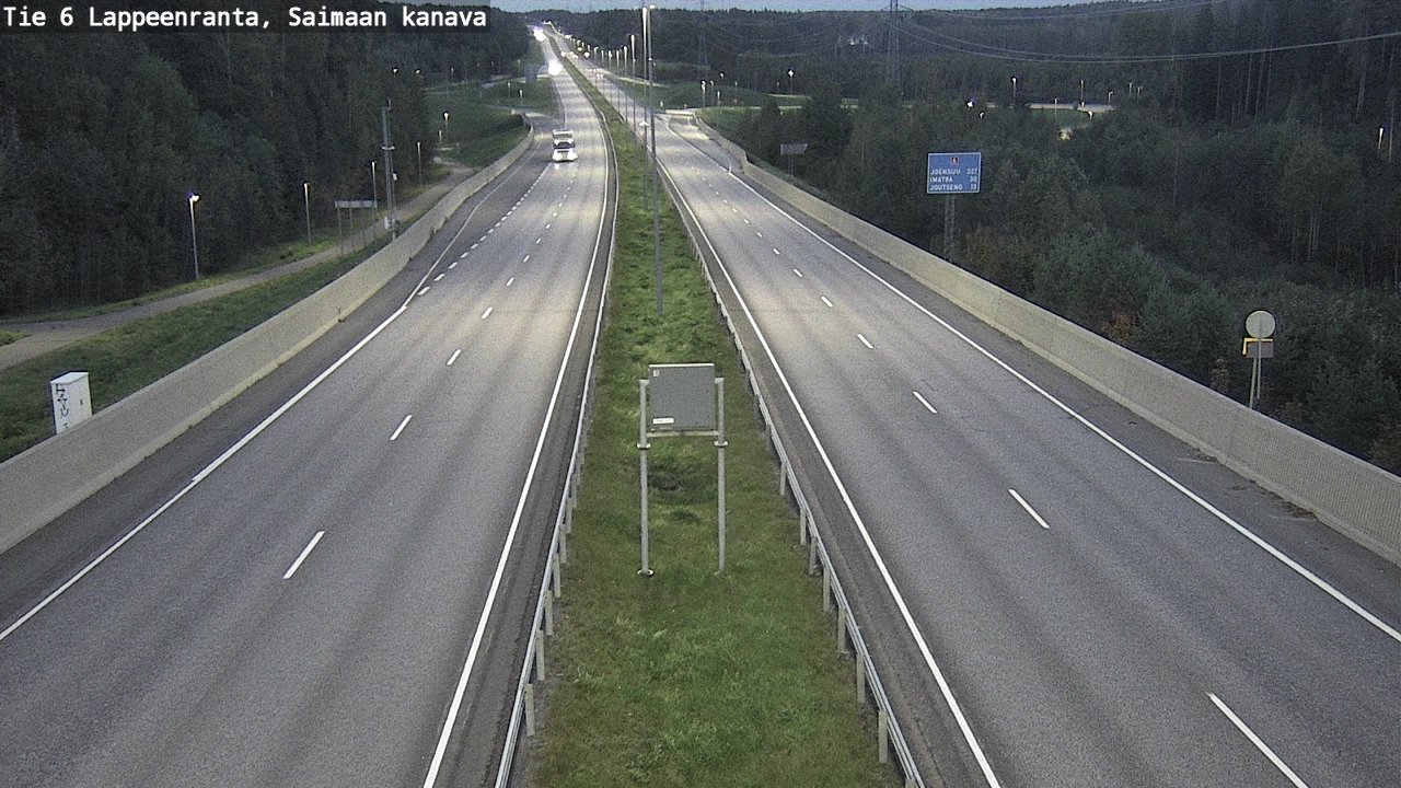 Kelikamerat Kuva Tie 6 Lappeenranta, Saimaan kanava, Lappeenranta, Etelä-Karjala
