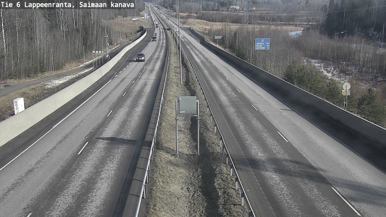 Kelikamerat Kuva Tie 6 Lappeenranta, Saimaan kanava, Lappeenranta, Etelä-Karjala