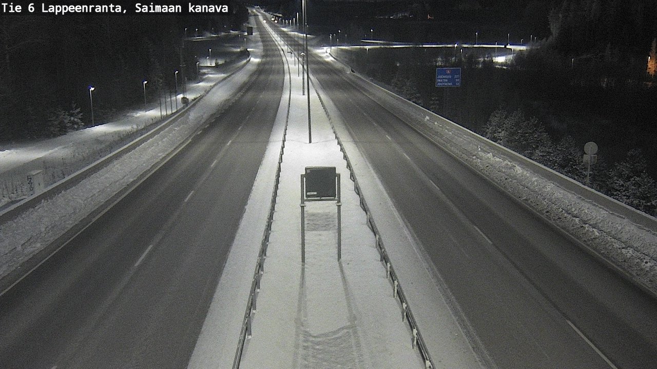 Kelikamerat Kuva Tie 6 Lappeenranta, Saimaan kanava, Lappeenranta, Etelä-Karjala