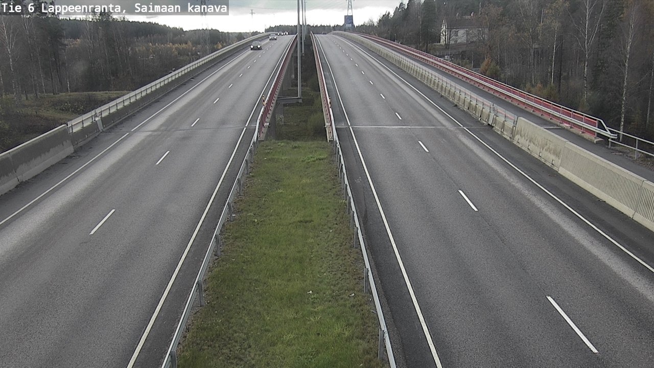 Kelikamerat Kuva Tie 6 Lappeenranta, Saimaan kanava, Lappeenranta, Etelä-Karjala