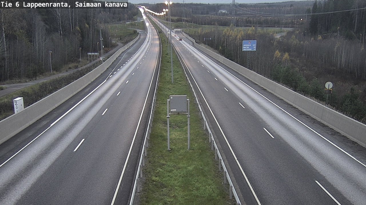 Kelikamerat Kuva Tie 6 Lappeenranta, Saimaan kanava, Lappeenranta, Etelä-Karjala