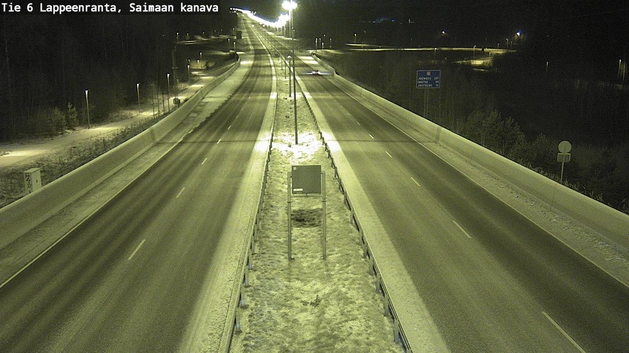 Kelikamerat Kuva Tie 6 Lappeenranta, Saimaan kanava, Lappeenranta, Etelä-Karjala