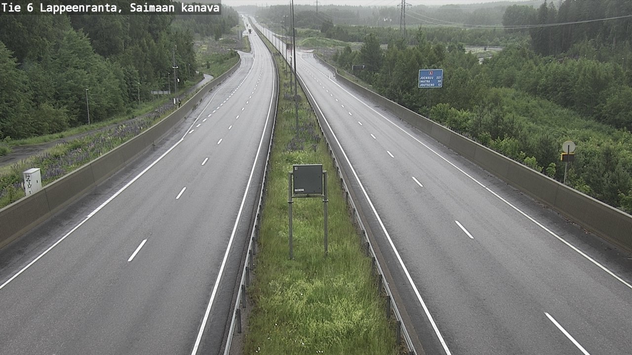 Kelikamerat Kuva Tie 6 Lappeenranta, Saimaan kanava, Lappeenranta, Etelä-Karjala