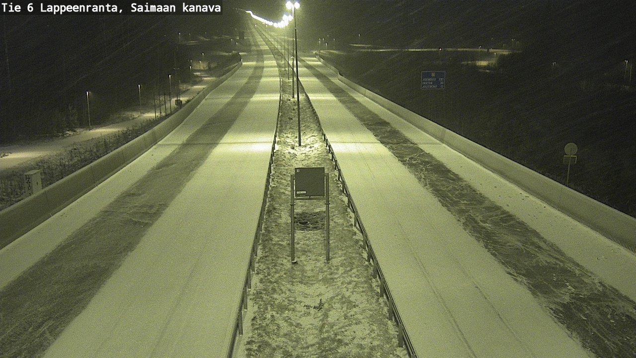 Kelikamerat Kuva Tie 6 Lappeenranta, Saimaan kanava, Lappeenranta, Etelä-Karjala