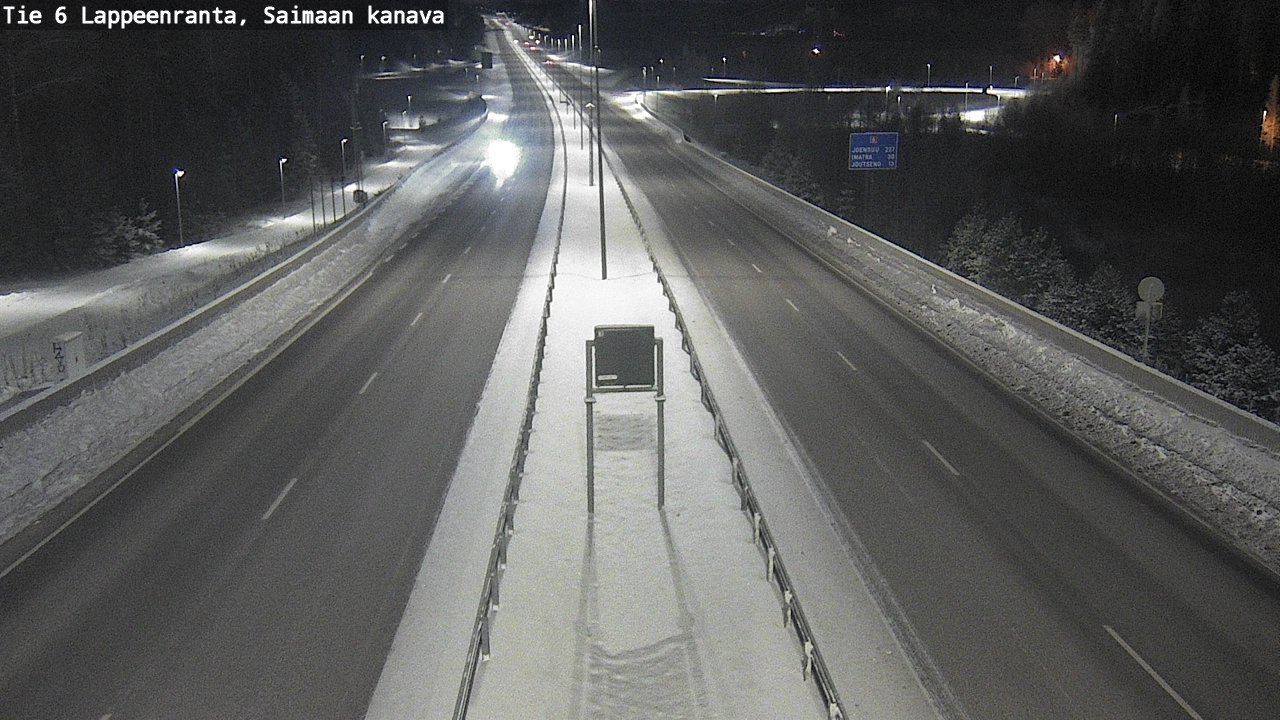 Kelikamerat Kuva Tie 6 Lappeenranta, Saimaan kanava, Lappeenranta, Etelä-Karjala