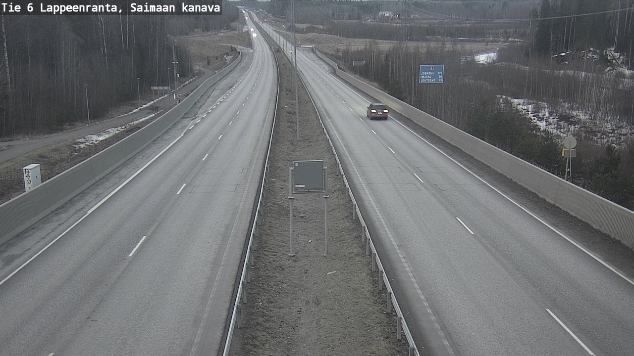 Kelikamerat Kuva Tie 6 Lappeenranta, Saimaan kanava, Lappeenranta, Etelä-Karjala