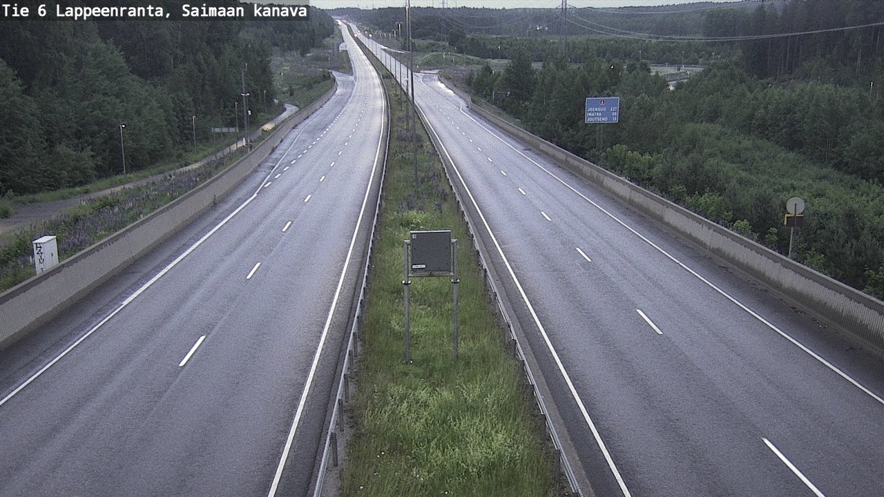Kelikamerat Kuva Tie 6 Lappeenranta, Saimaan kanava, Lappeenranta, Etelä-Karjala