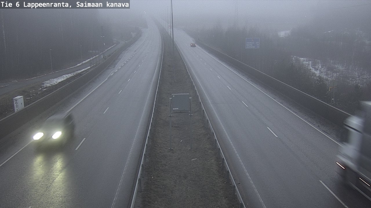 Kelikamerat Kuva Tie 6 Lappeenranta, Saimaan kanava, Lappeenranta, Etelä-Karjala