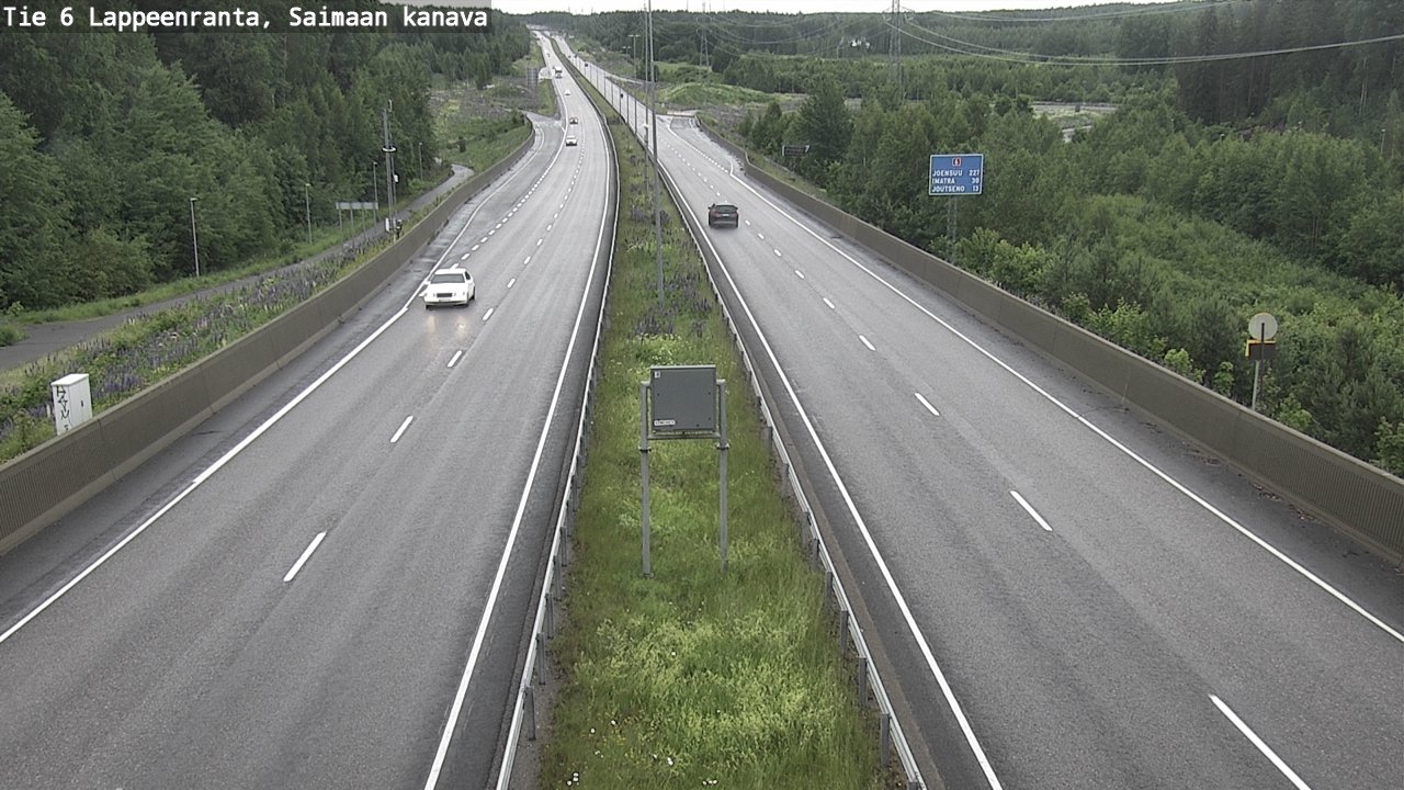 Kelikamerat Kuva Tie 6 Lappeenranta, Saimaan kanava, Lappeenranta, Etelä-Karjala