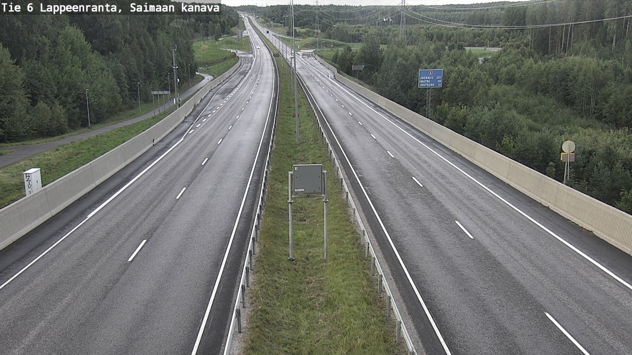 Kelikamerat Kuva Tie 6 Lappeenranta, Saimaan kanava, Lappeenranta, Etelä-Karjala