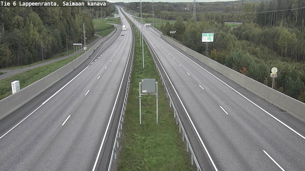 Kelikamerat Kuva Tie 6 Lappeenranta, Saimaan kanava, Lappeenranta, Etelä-Karjala