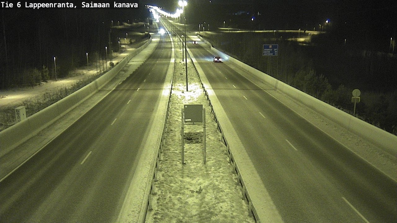 Kelikamerat Kuva Tie 6 Lappeenranta, Saimaan kanava, Lappeenranta, Etelä-Karjala