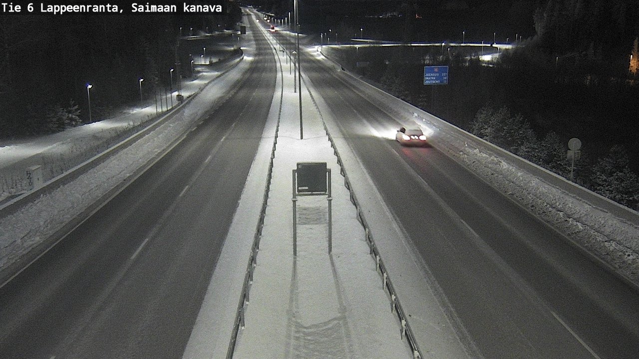 Kelikamerat Kuva Tie 6 Lappeenranta, Saimaan kanava, Lappeenranta, Etelä-Karjala