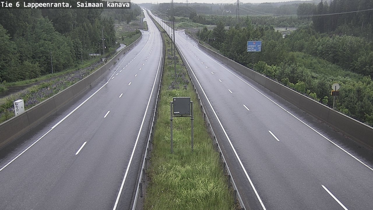 Kelikamerat Kuva Tie 6 Lappeenranta, Saimaan kanava, Lappeenranta, Etelä-Karjala