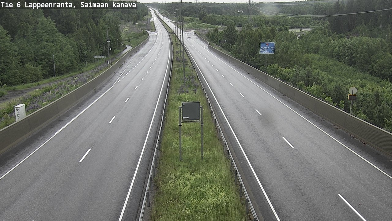 Kelikamerat Kuva Tie 6 Lappeenranta, Saimaan kanava, Lappeenranta, Etelä-Karjala