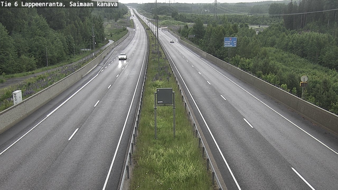 Kelikamerat Kuva Tie 6 Lappeenranta, Saimaan kanava, Lappeenranta, Etelä-Karjala